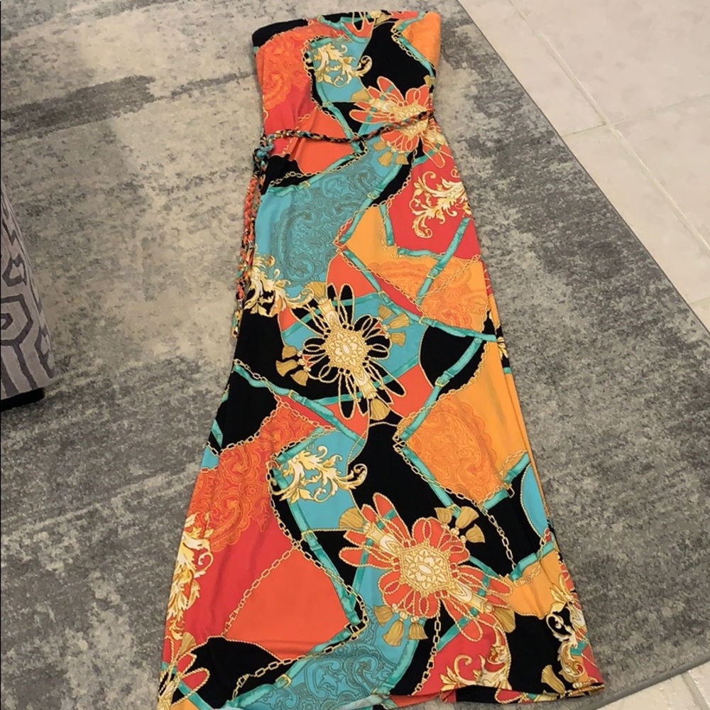 Cache tube top formal dress...perfect condition